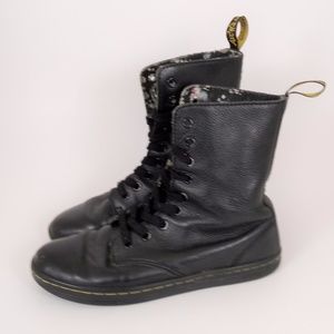 Dr. Marten 7 Stratford Black 9 eye Combat Boots